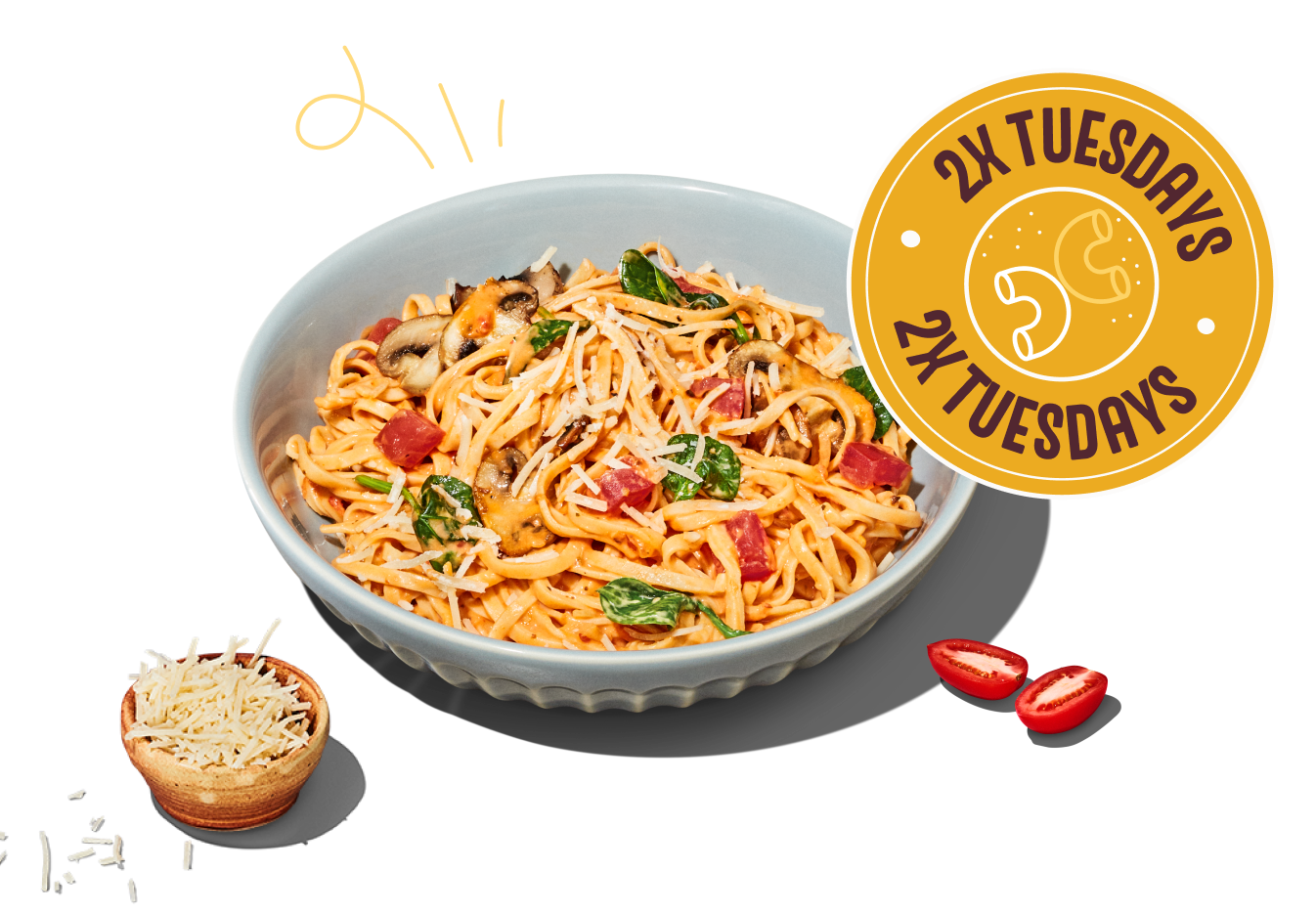 2x Rewards points on Tuesdays