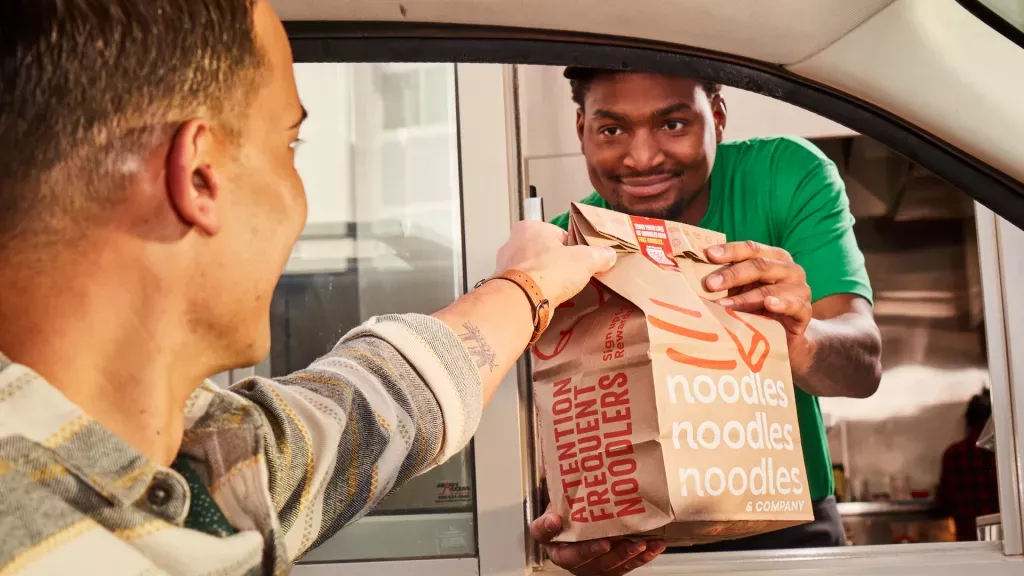 Noodles Pickup Window