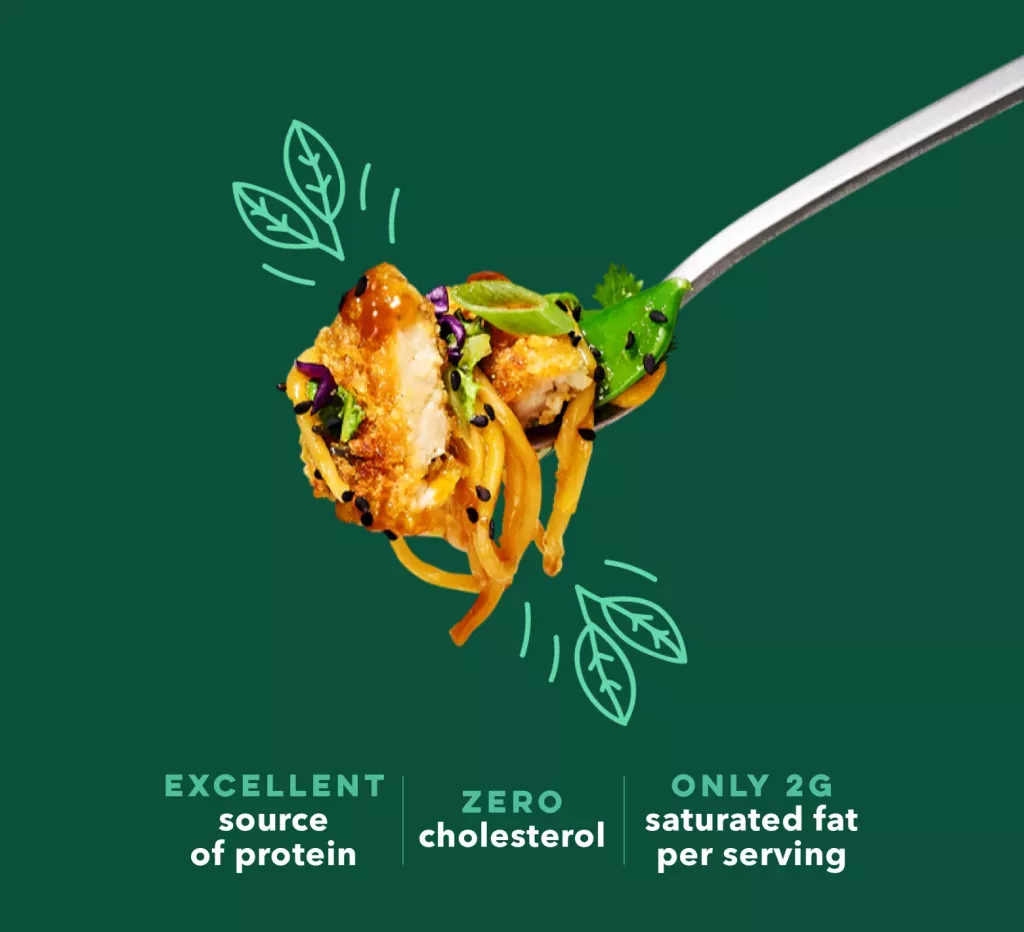 Impossible Panko Chicken - Excellent Source of Protein, Zero Cholesterol, Only 2G saturated fat per serving