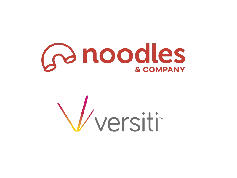 Noodles & Company and Versiti Logos