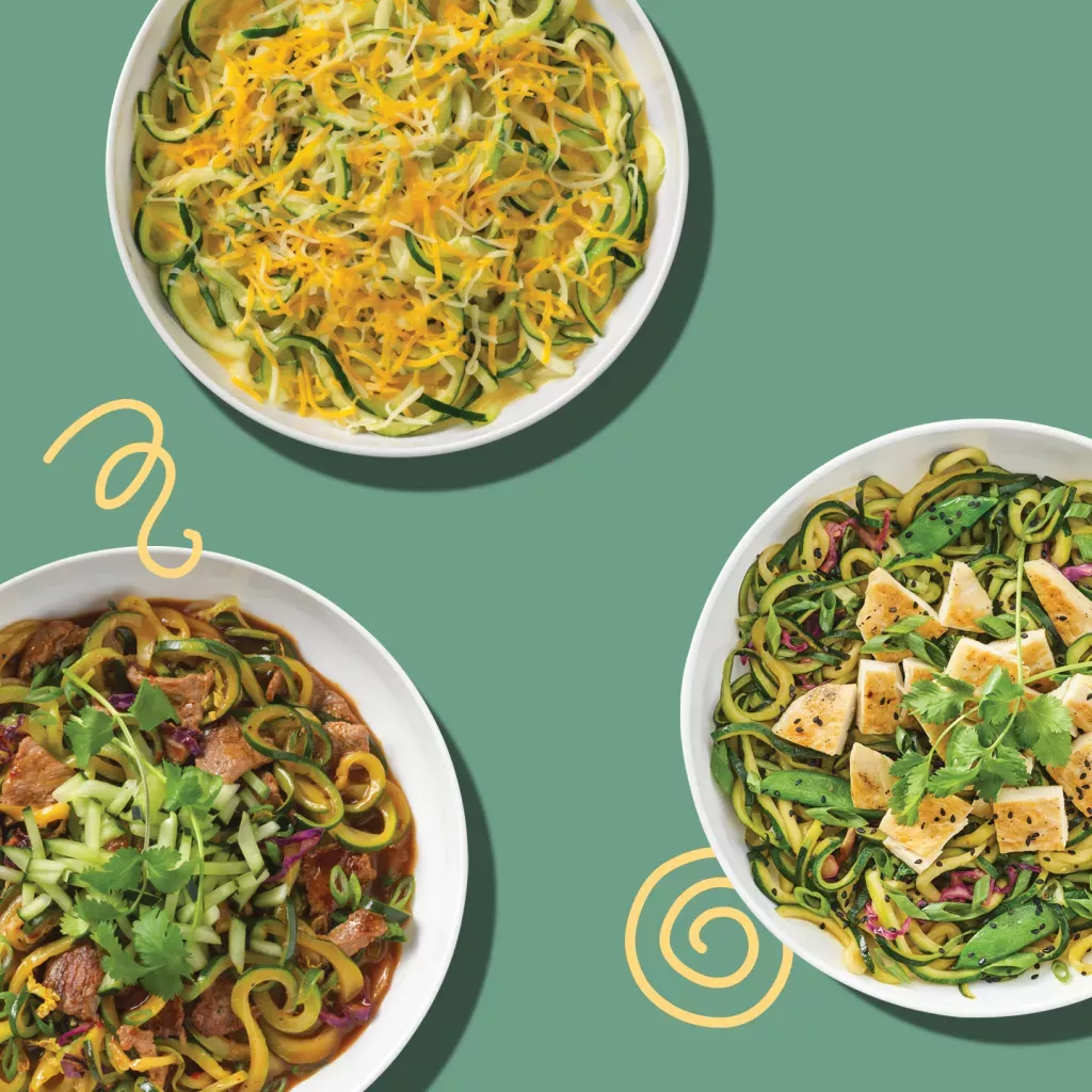 Zoodles Dishes