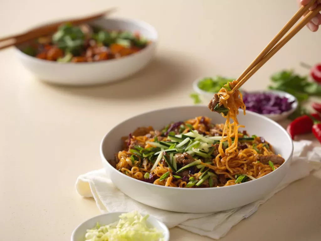 Spicy Korean Noodles