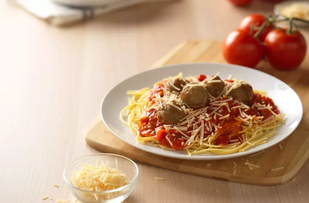 Spaghetti and Meatballs