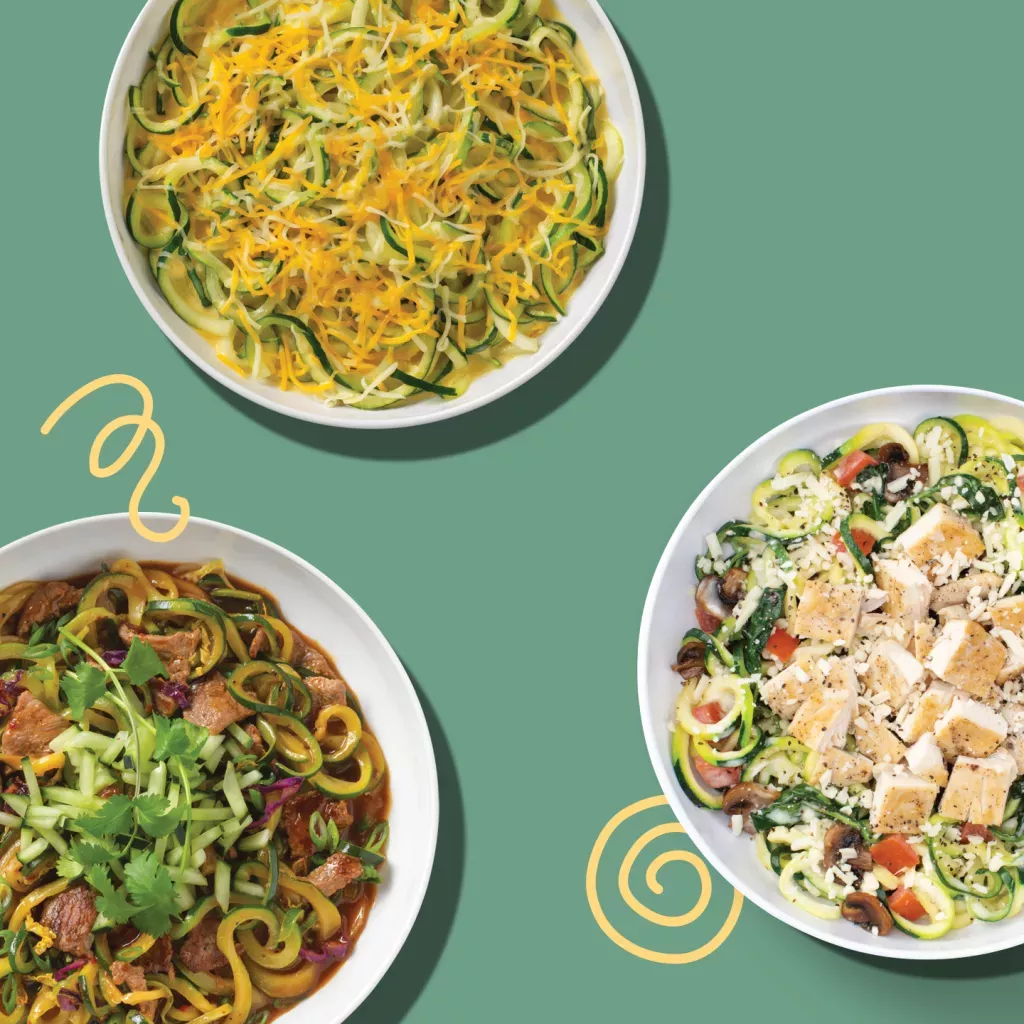Zoodle Dishes with Zucchini Noodles at Noodles & Company