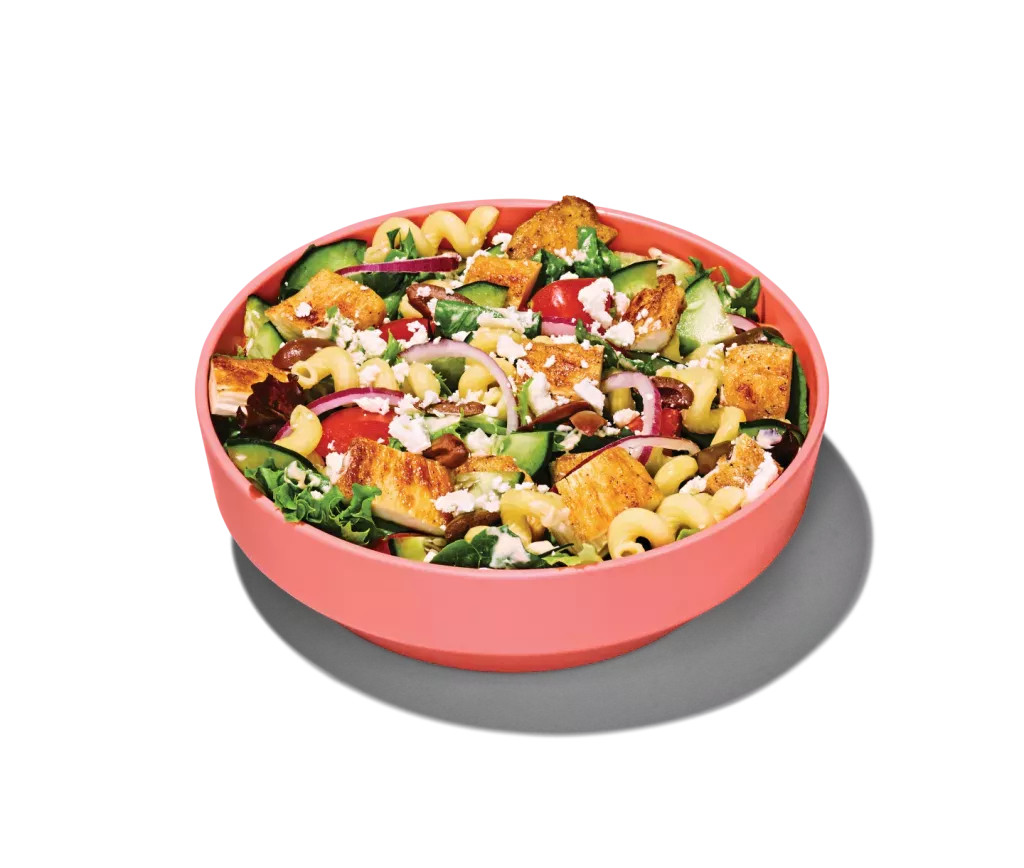 Noodles &amp; Company Med Salad with Grilled Chicken