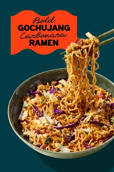Bold Gochujang Carbonara Ramen