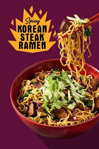 Spicy Korean Steak Ramen
