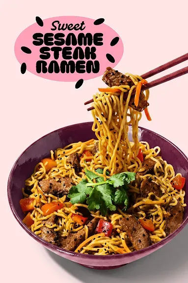 Sweet Sesame Steak Ramen