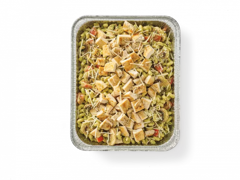 Catering Pesto Cavatappi with Grilled Chicken