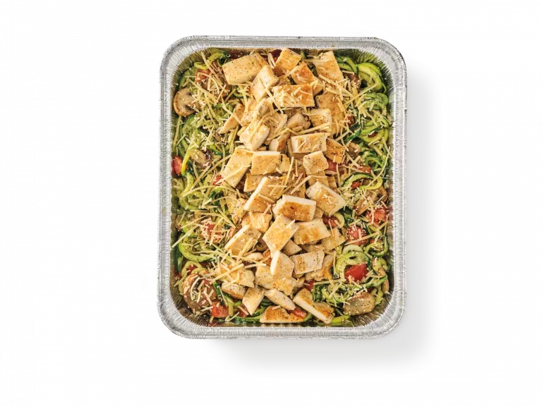 Noodles & Company Catering Zucchini Pesto with Grilled Chicken