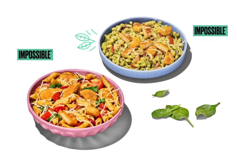 Noodles &amp; Company Impossible Chicken Made From Plants