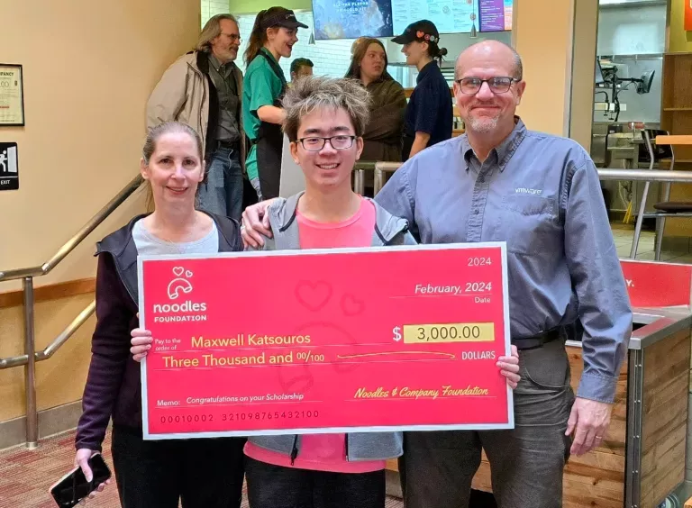Noodles & Company Foundation Scholarship Recipient
