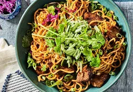Spicy Korean Steak Noodles
