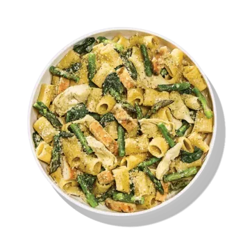 Chicken Artichoke & Asparagus Rigatoni