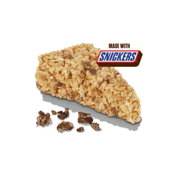 Holiday Crispy made with Snickers
