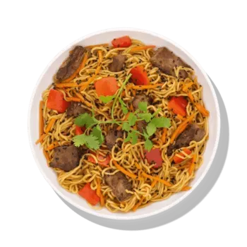 Sesame Steak Ramen Noodles