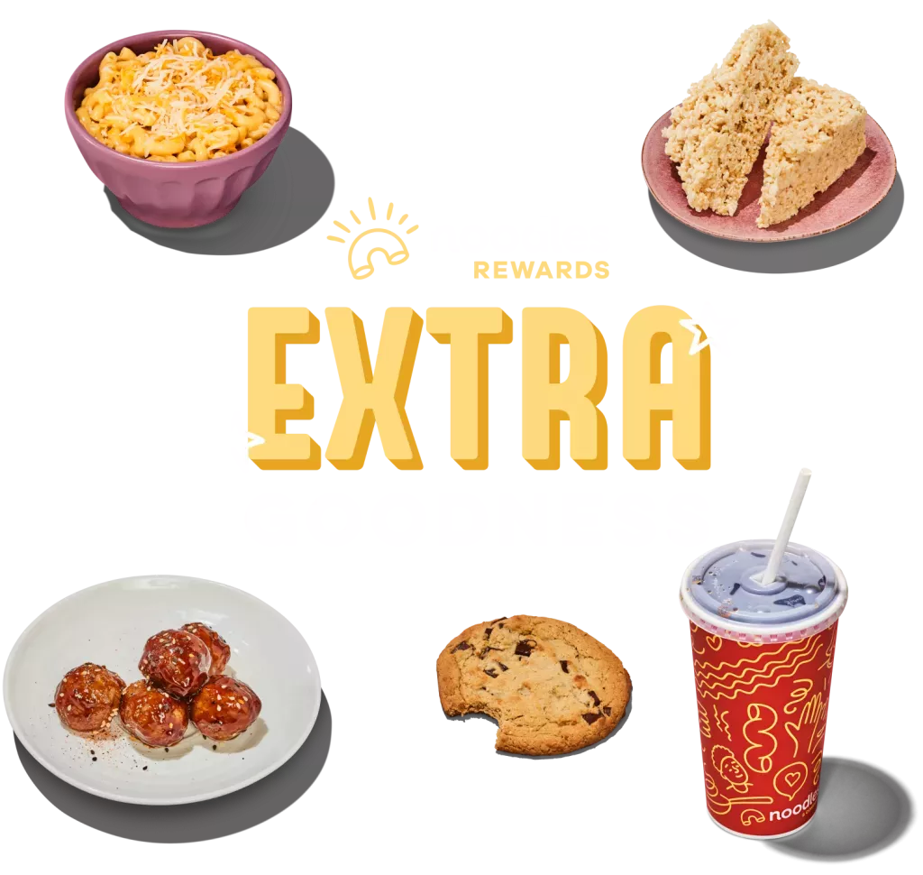 Noodles Rewards Extra Goodness