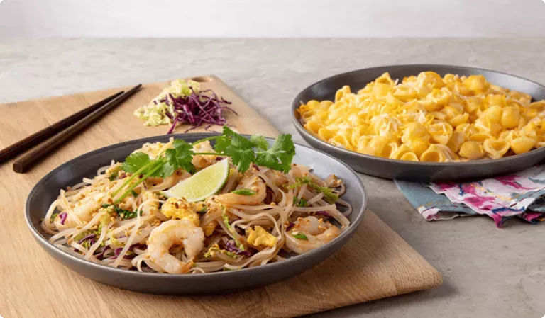 Noodles and Company Pad Thai and Gluten-Sensitive Mac