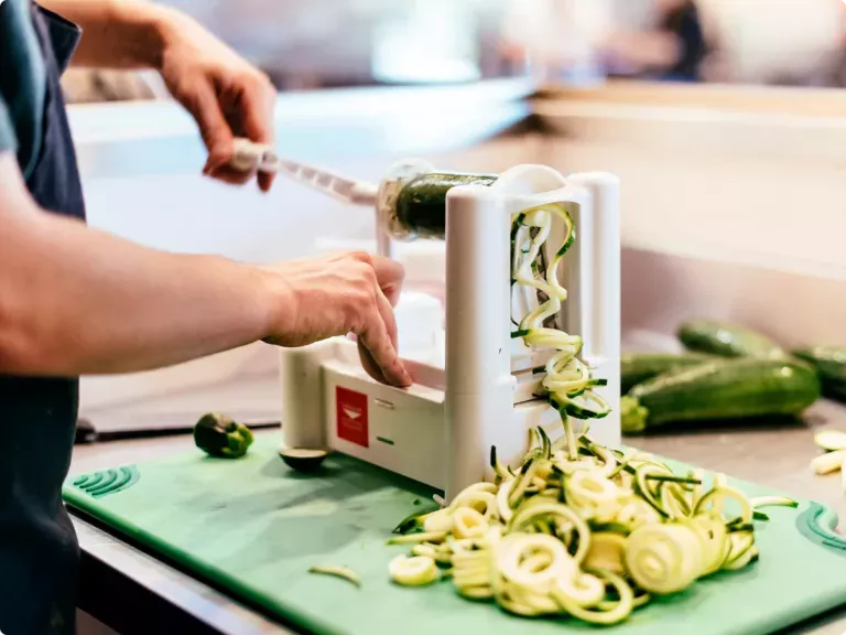 Zoodles spiralizer - commitment to our planet