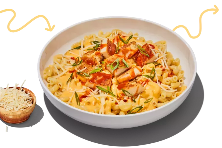 Bufalo Chicken Mac & Cheese